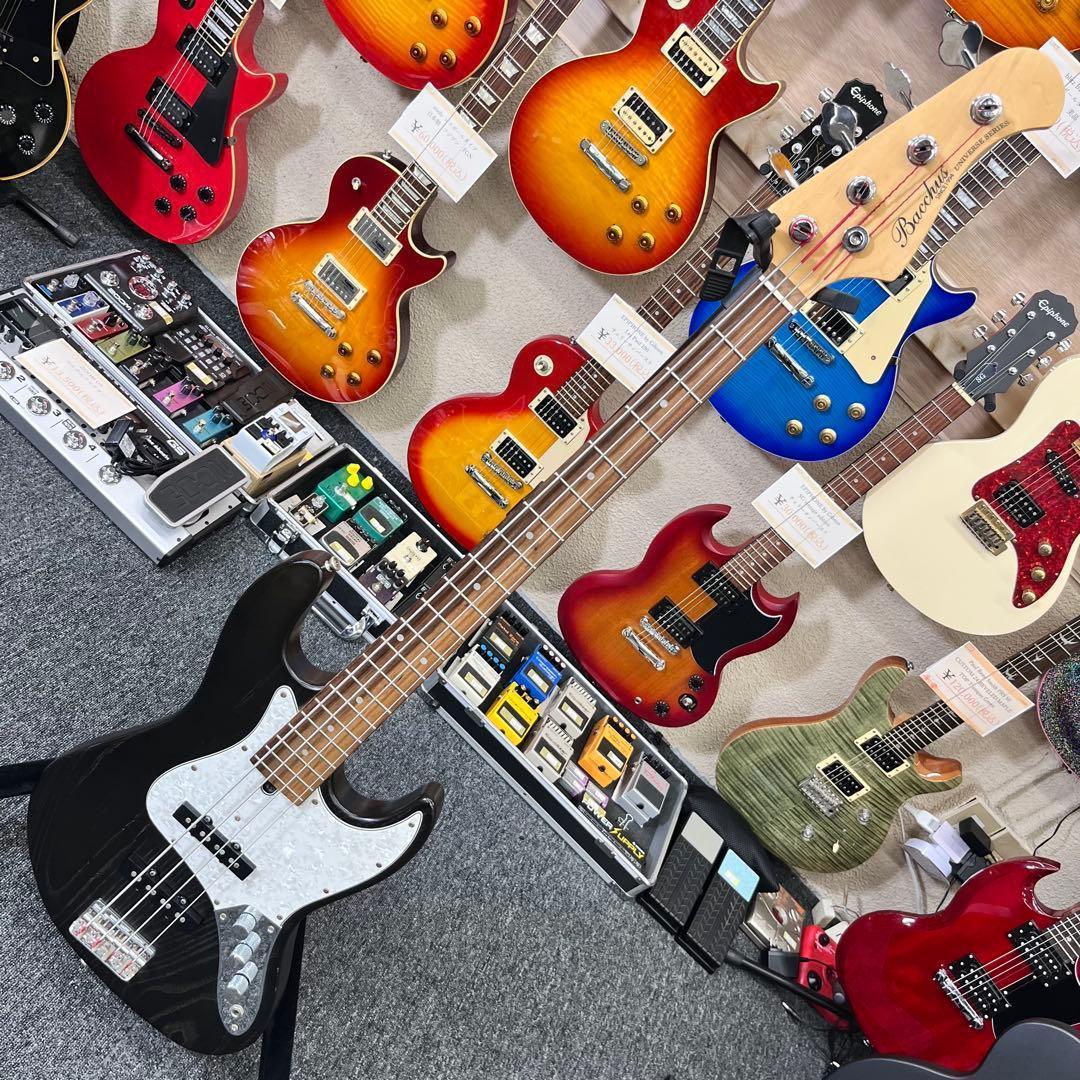 【10242】 Bacchus ASH ジャズベースタイプ ブラック