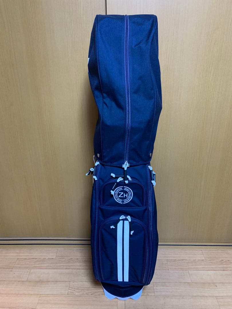 お買い得‼️正規品❗️美品❗️ゼロハリバートン キャディバッグ　ネイビー