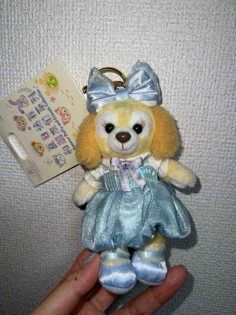 新作　上海ディズニー　サマーシリーズ　ステラルークッキー　キーチェーン