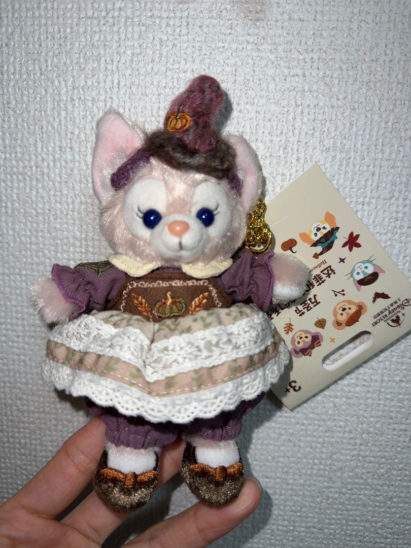 新作　上海ディズニー　サマーシリーズ　ステラルークッキー　キーチェーン