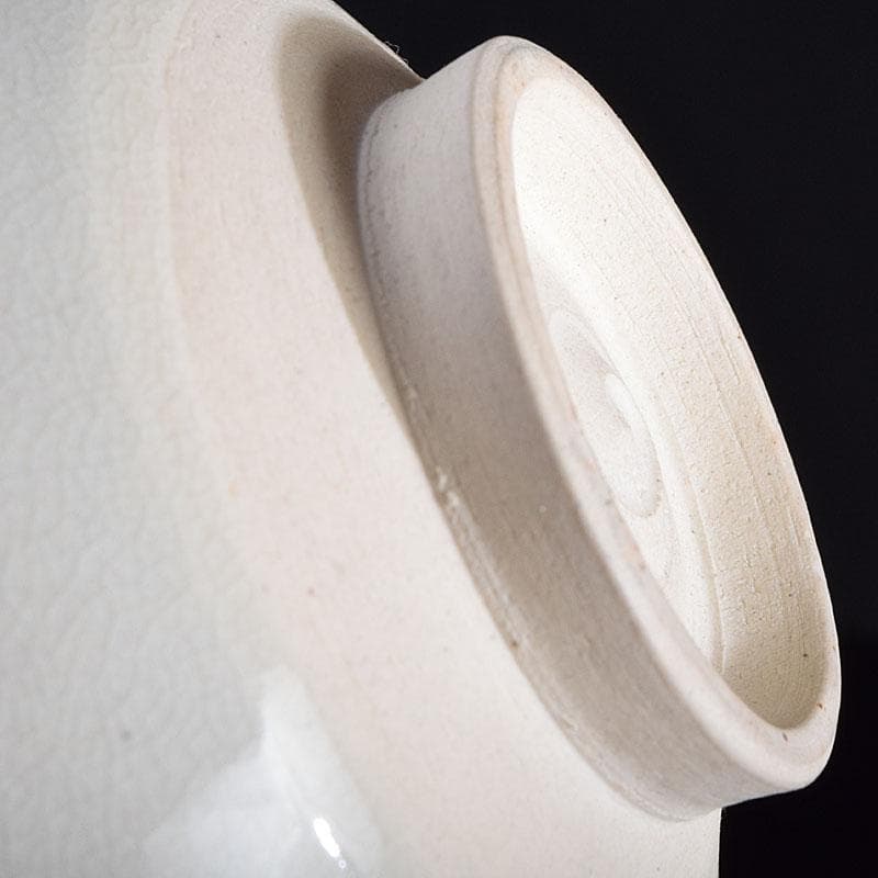 茶道具　京焼　久世久宝作　色絵菊文　茶碗　裏千家十四代淡々斎極め箱　MR9442