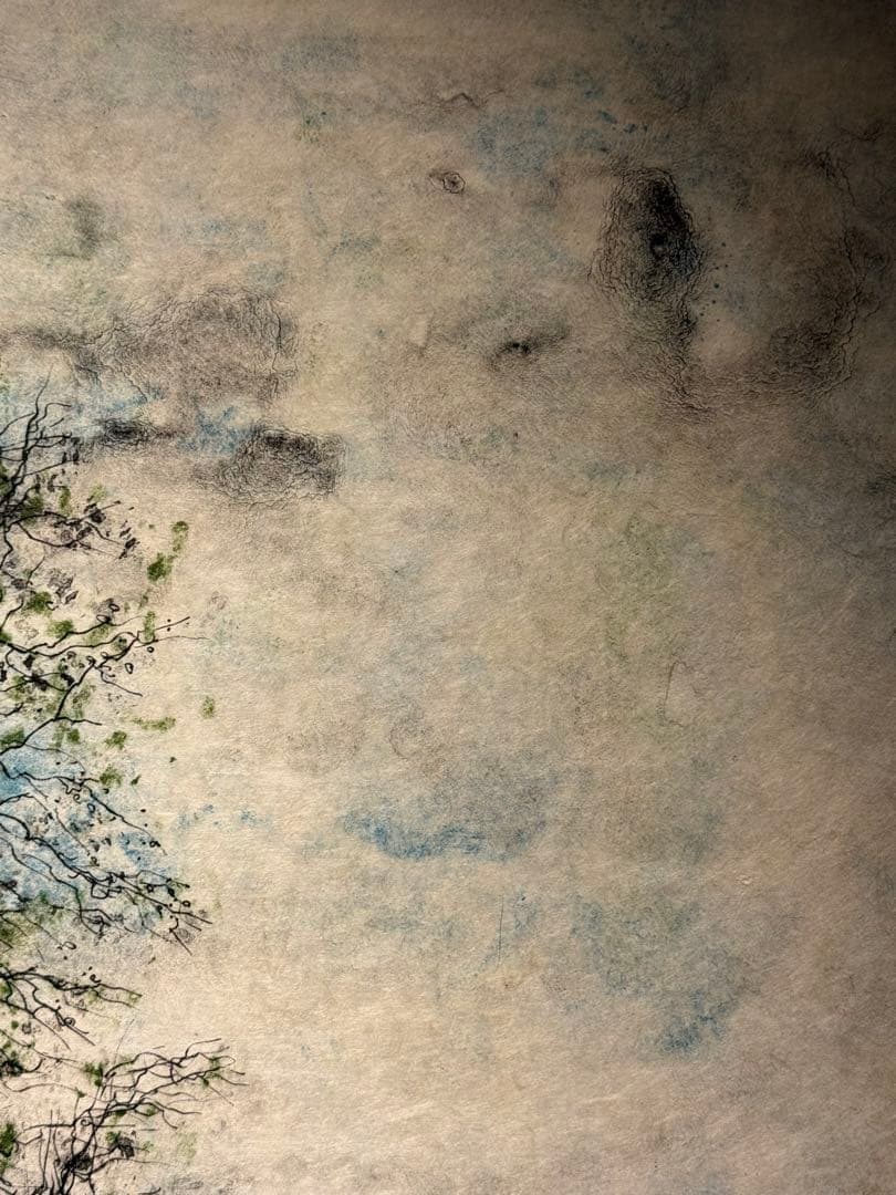 ベルナールガントナー風景画　　lithograph Paris