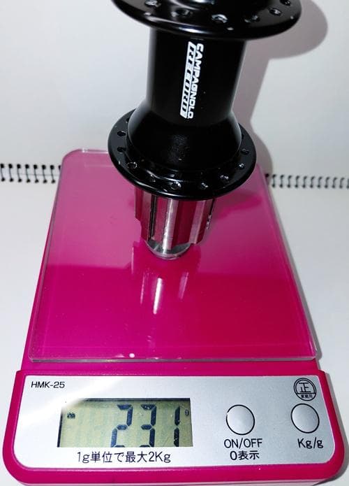 CAMPAGNOLO RECORD ハブ 前後セット 黒 32H