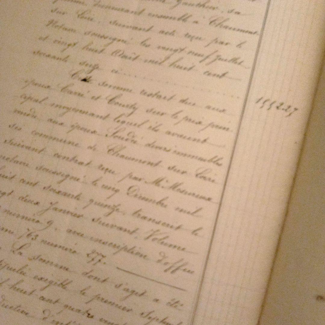 専用ですm(_ _)m*アンティーク 遺産公文書 一冊1882年*