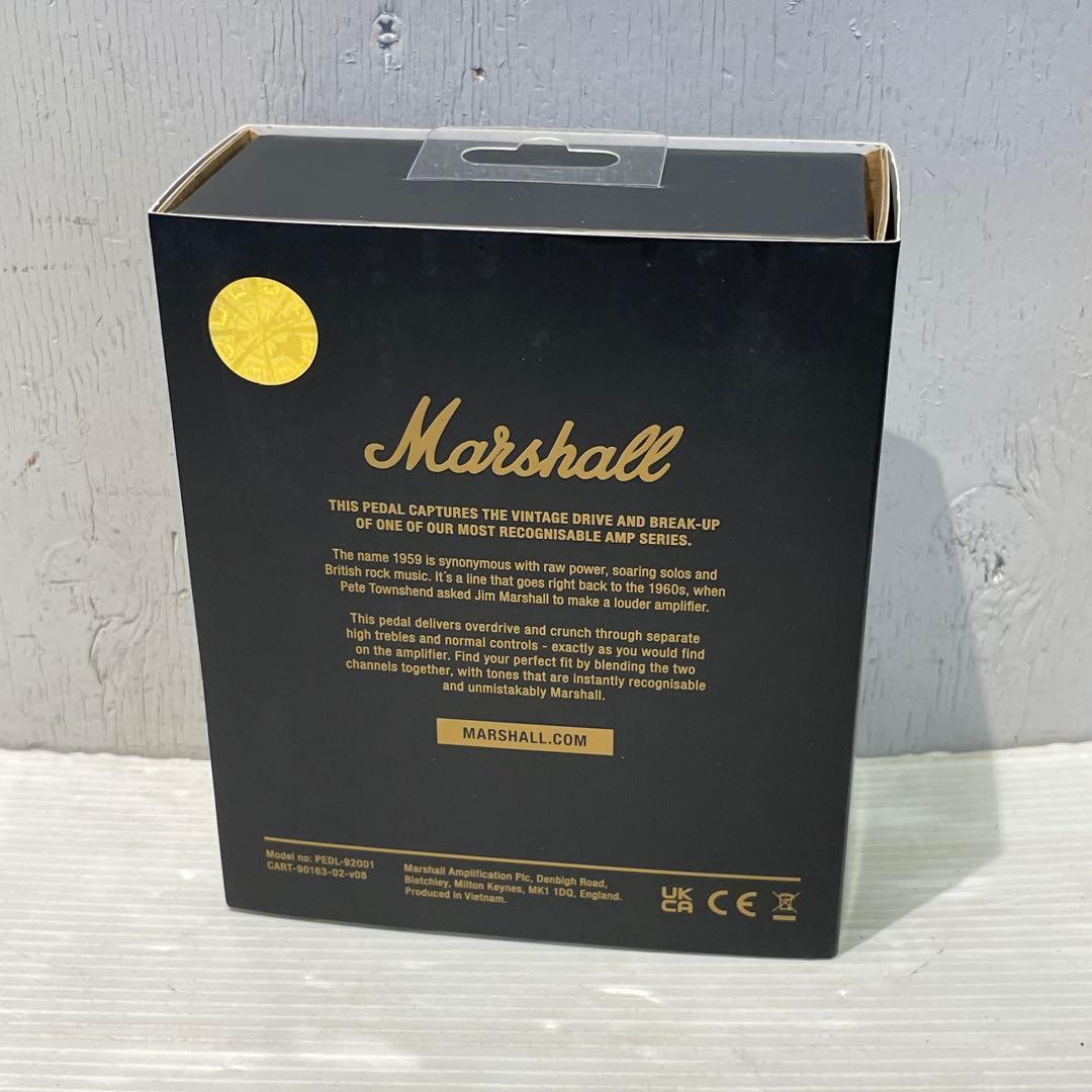 Marshall 1959 Overdrive Pedal エフェクター　機材