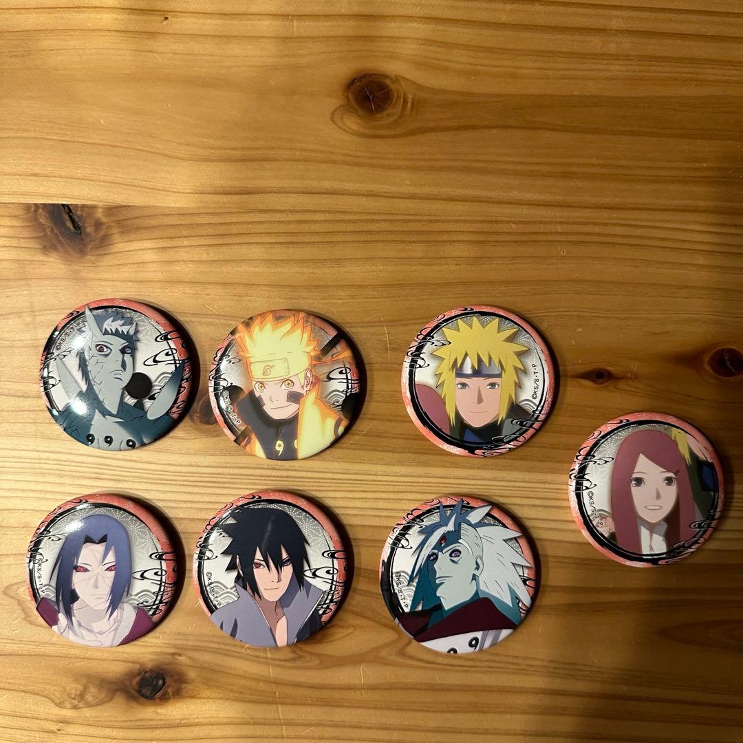 NARUTO 20周年記念缶バッジ　コンプセット