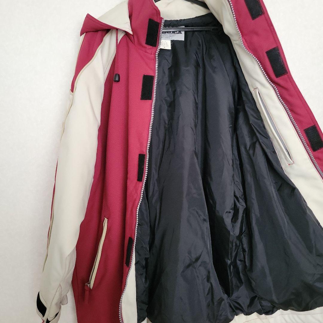 WINDEX　スキーウェア上下セット　Oサイズ　レッド×ベージュ