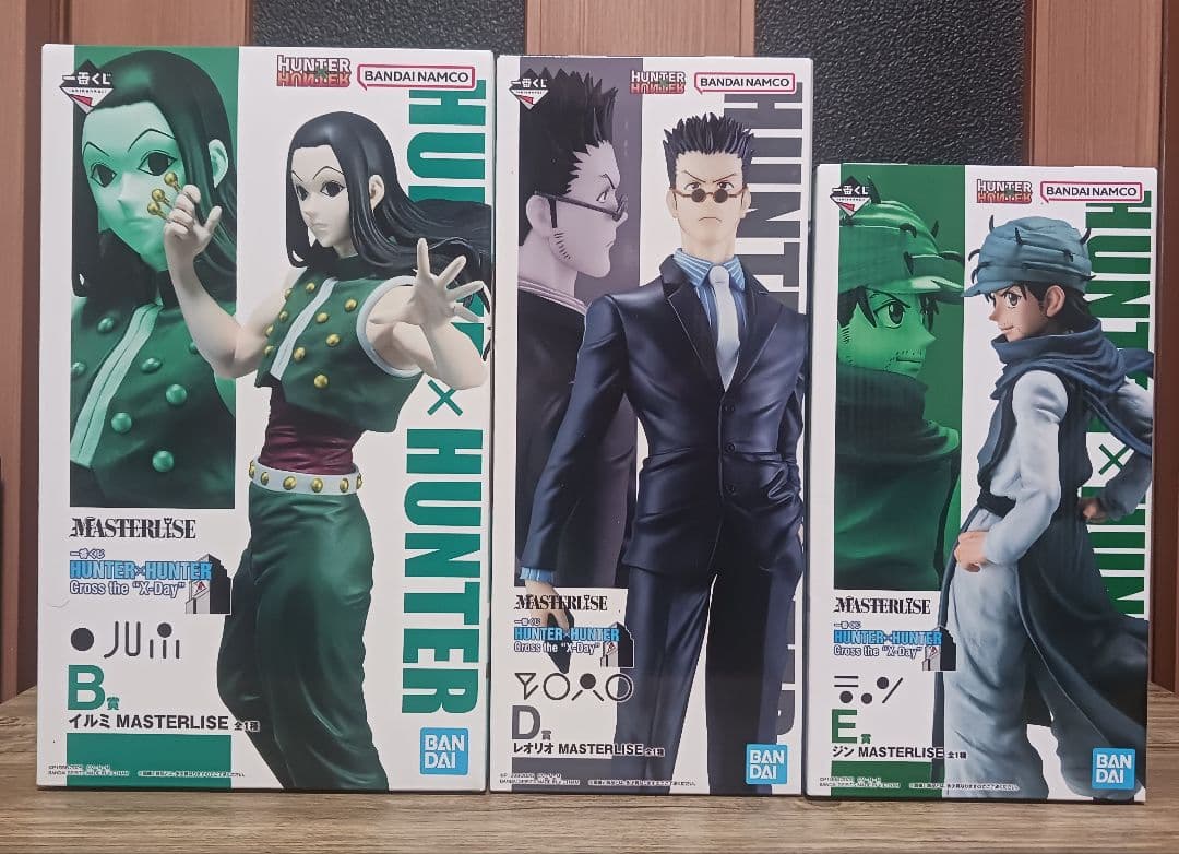 ハンターハンター　フィギュア　一番くじ　Cross the \
