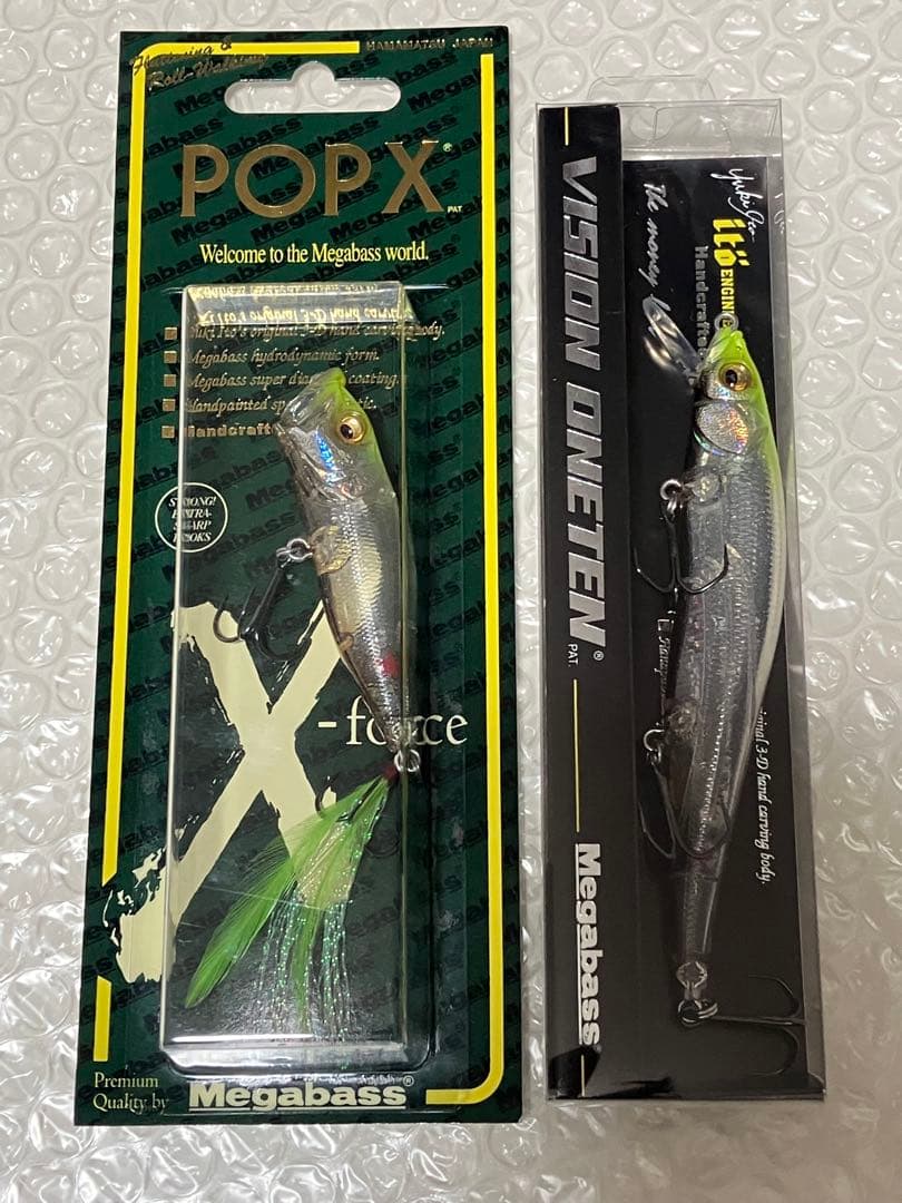 Megabass POP X2個 VISION ONETEN ルアーセット
