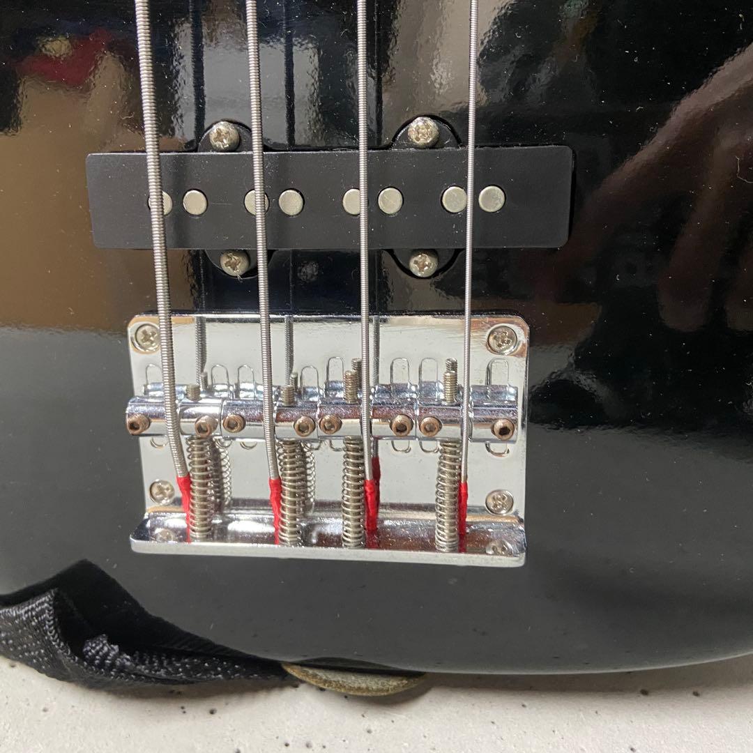 美品⭐️BUSKER'S　エレキベース　ブラック 【5318】