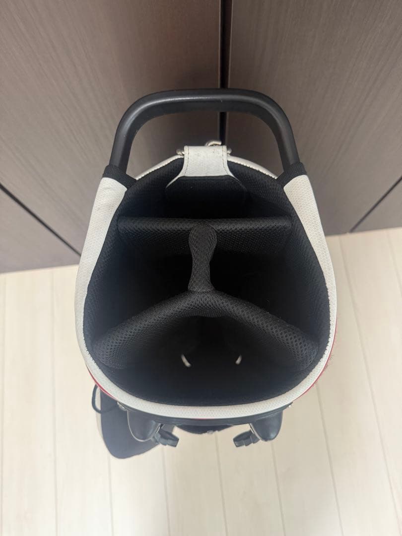 BRIDGESTONE ゴルフバッグ ホワイト/レッド