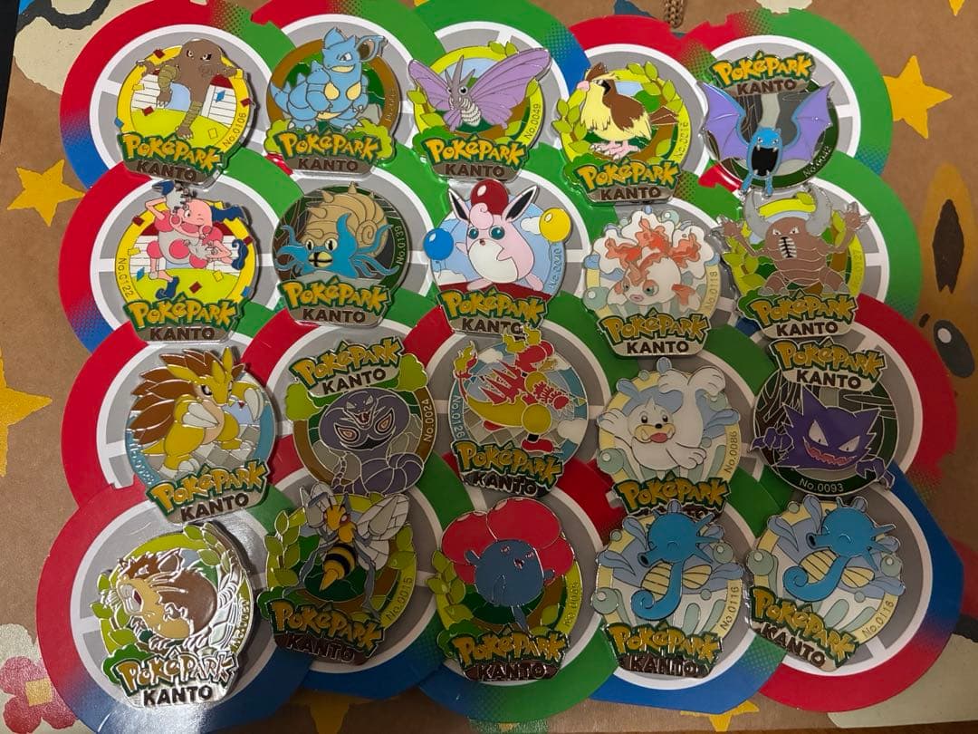 【ポケパーク カントー】 ピンバッジ ピンズ