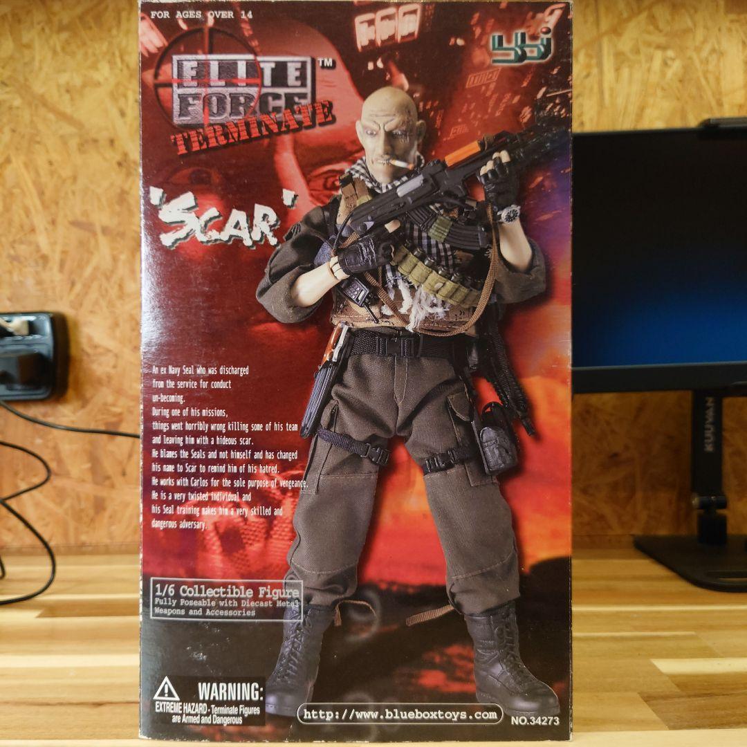 未開封品 ELITE FORCE SCAR エリートフォース　スカーフィギュア