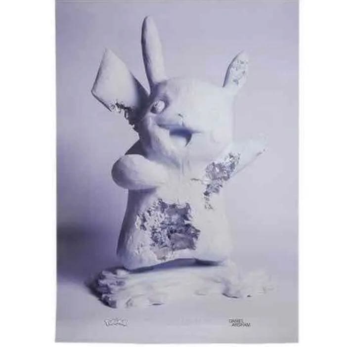 DANIEL ARSHAM ポケモン　ピカチュウ　ポスター