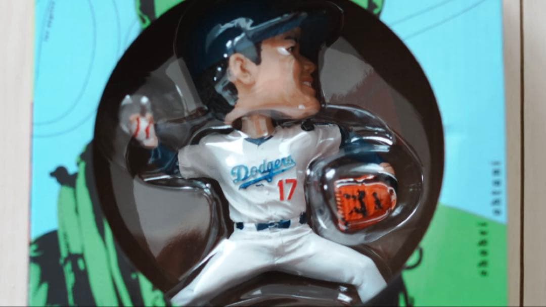 ドジャース　大谷翔平　投手版ボブルヘッド　9/10来場者配布品