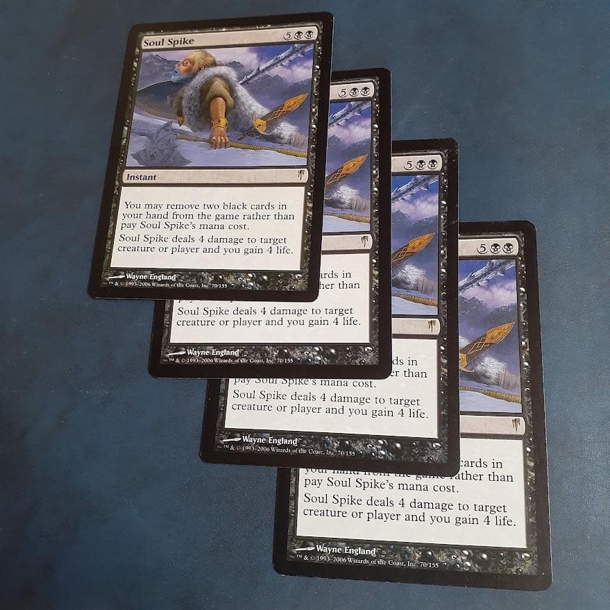 魂の撃ち込み/Soul Spike　４枚