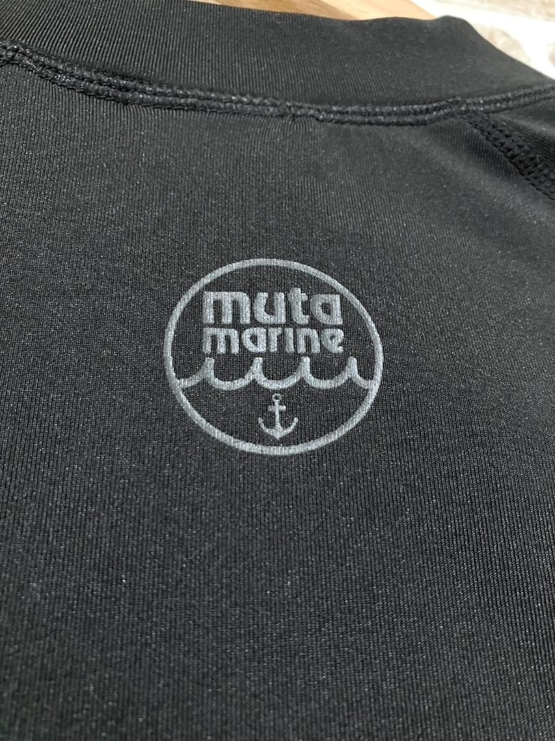 【24時間以内/早い者勝ち】ムータマリン メンズ 半袖 モックネックシャツ S