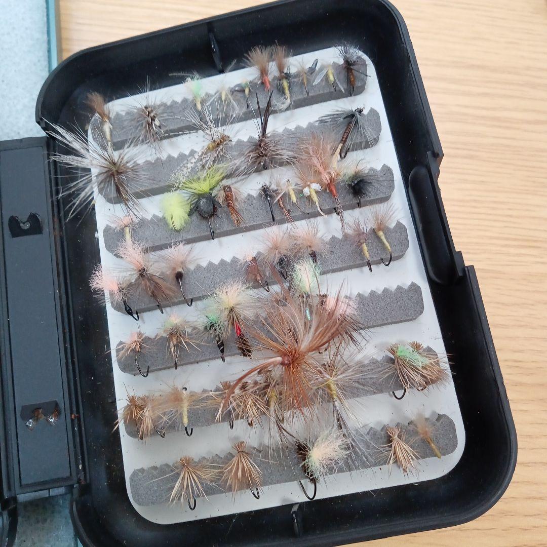 フライ 毛鉤 まとめ売り C&F Design ボックス付き