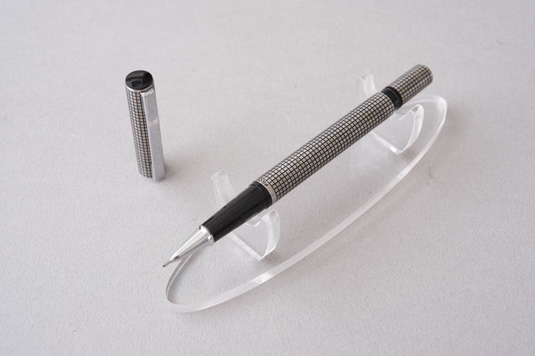 PILOTパイロット 廃盤シャープペン キャップ式 格子柄 0.5mm