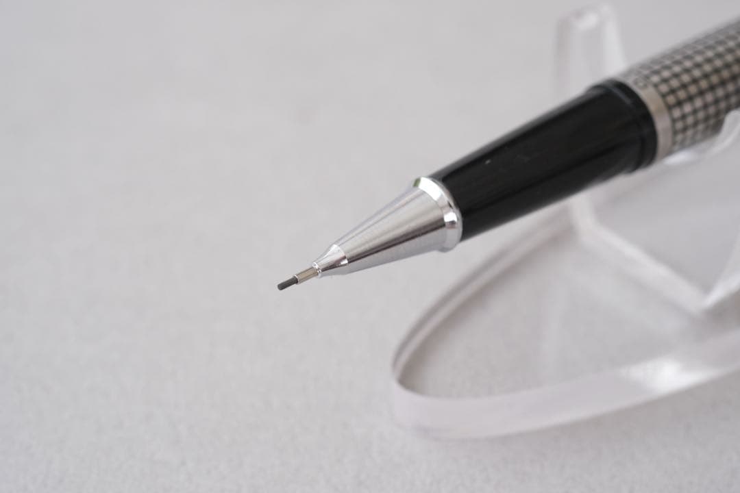 PILOTパイロット 廃盤シャープペン キャップ式 格子柄 0.5mm