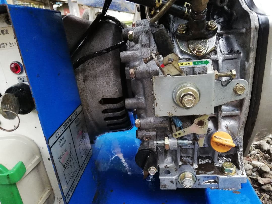 エクセン　高周波　発電機　ディーゼルエンジン式