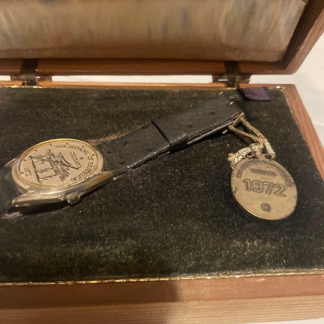 オキナワ本土復帰記念 手巻き時計 1972年製