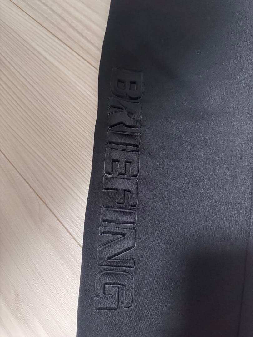 BRIEFING ブラックジョガーパンツ　S