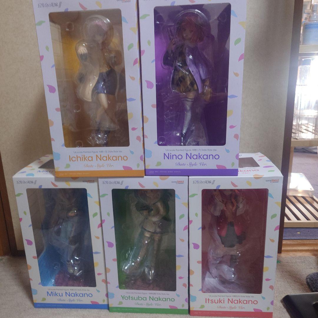 中野　一花　ニ乃　三玖　四葉　五月　Date Style Ver. 1/6