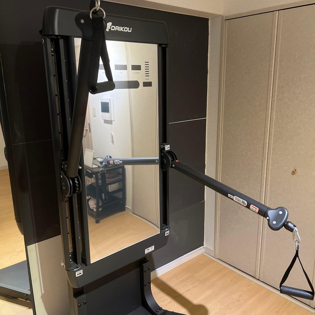【家で本格トレーニング】DAIKOU ケーブルトレーナー　電動負荷設定