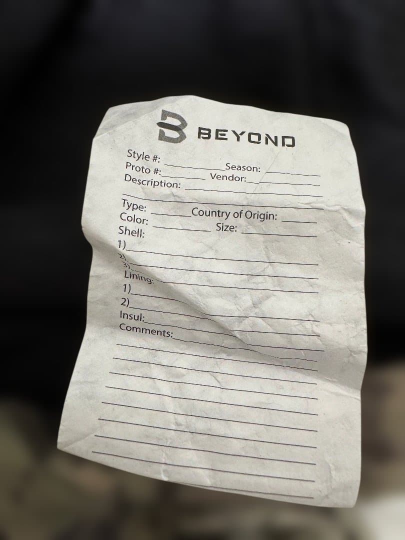 新品 Beyond Clothing AOR2 タクティカルベスト level7