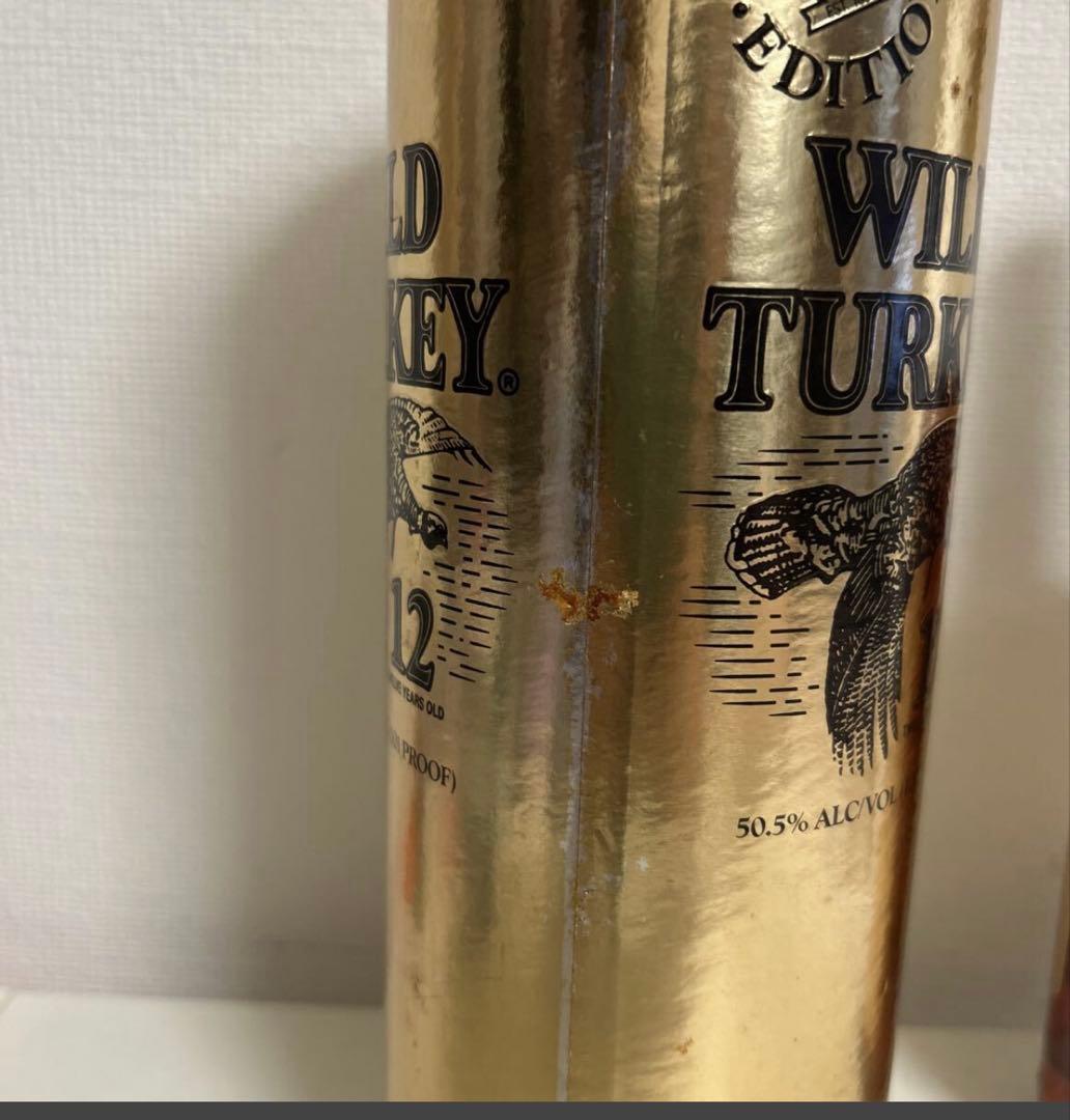 ワイルドターキー12年リミテッドエディションゴールドラベル750ml 50.5%