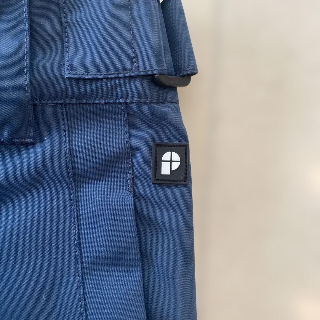 PROTEST 152 ネイビー サスペンダー付きスキーウェア