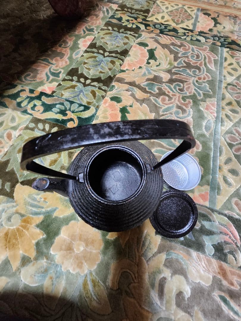 鉄瓶 、鉄製茶道具？4点セット