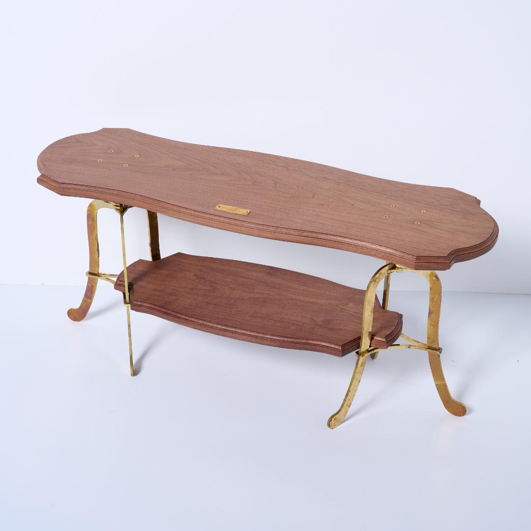 新品 RETRO DECK-COUNTER ウォールナット カウンター シェルフ