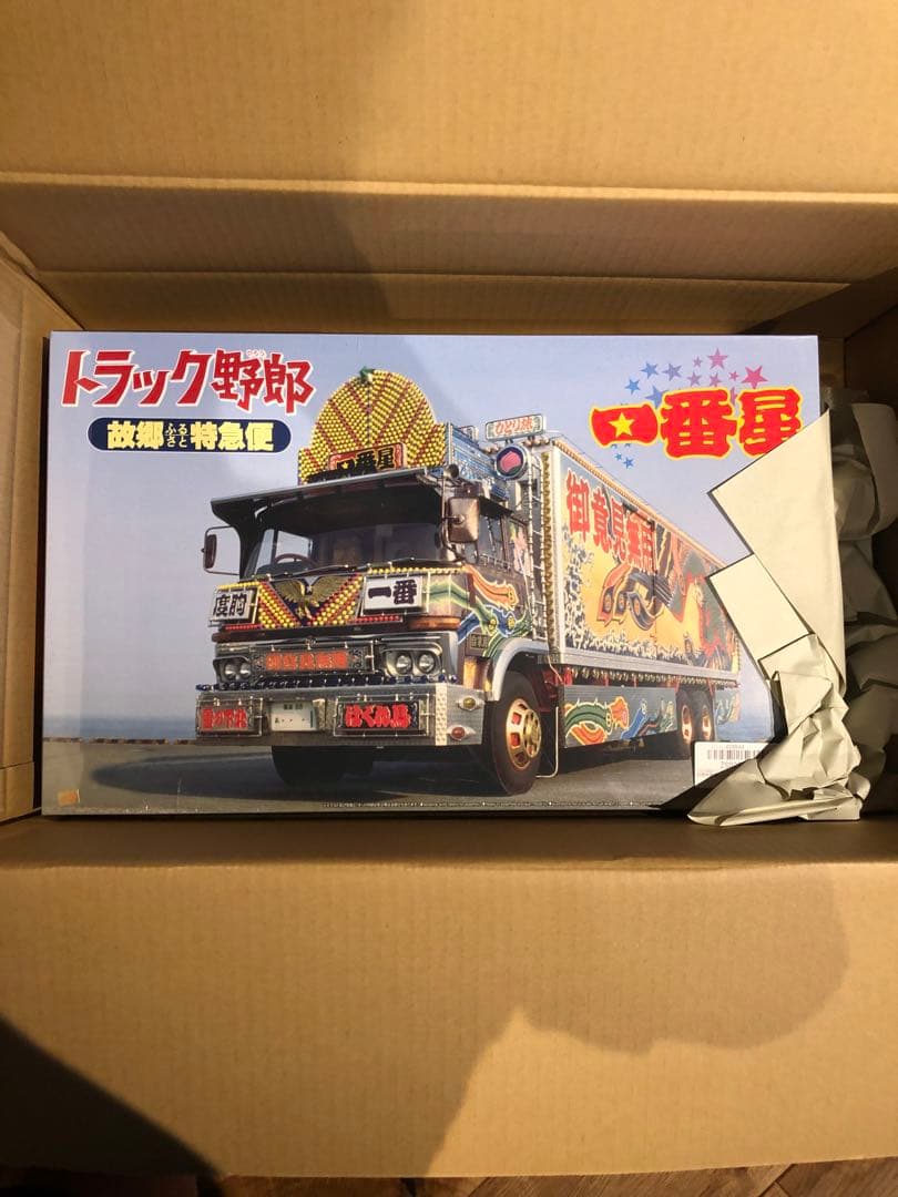 トラック野郎 故郷特急便　1番星　プラモデル　未開封品　シュリンク付き　極美品