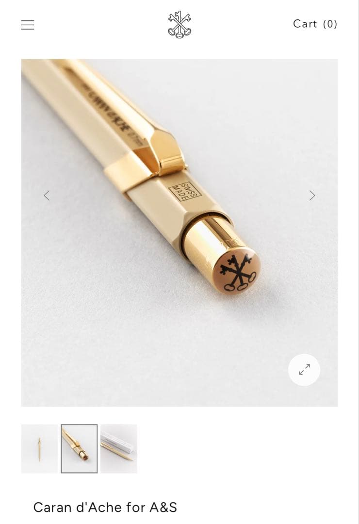 Caran d'Ache for A&S カランダッシュ　アーツアンドサイエンス