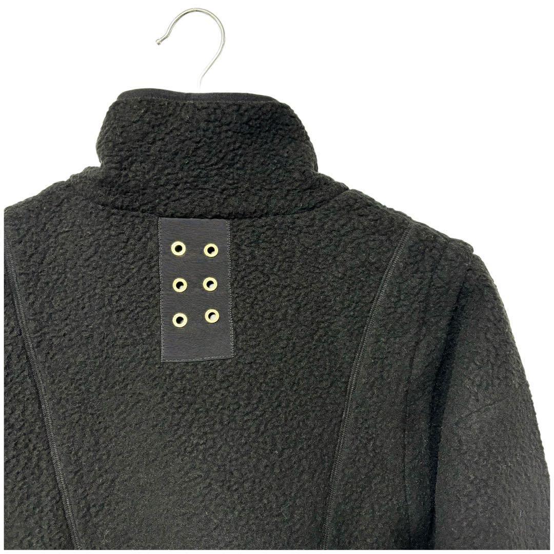 新品 ラッセルノ 2WAY ボアフリース ジャケット ブラック XL 6 ベスト