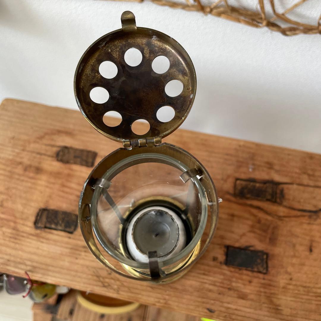 タラスブルバ真鍮製キャンドルランタン アウトドア キャンプ 日本製 ヴィンテージ