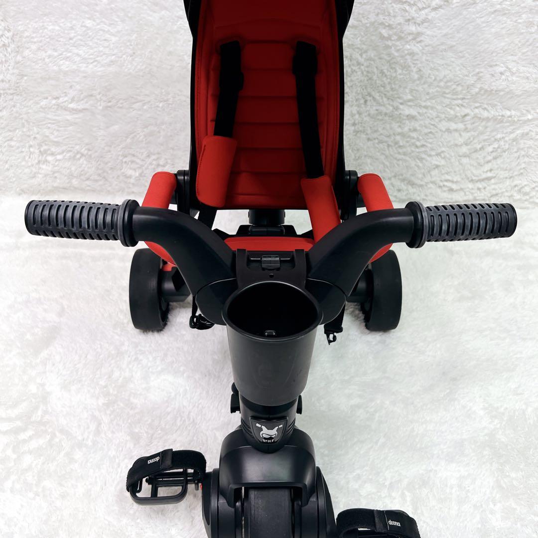 doona Liki Trike 折り畳み三輪車　レッド　説明書付き　ガード付き