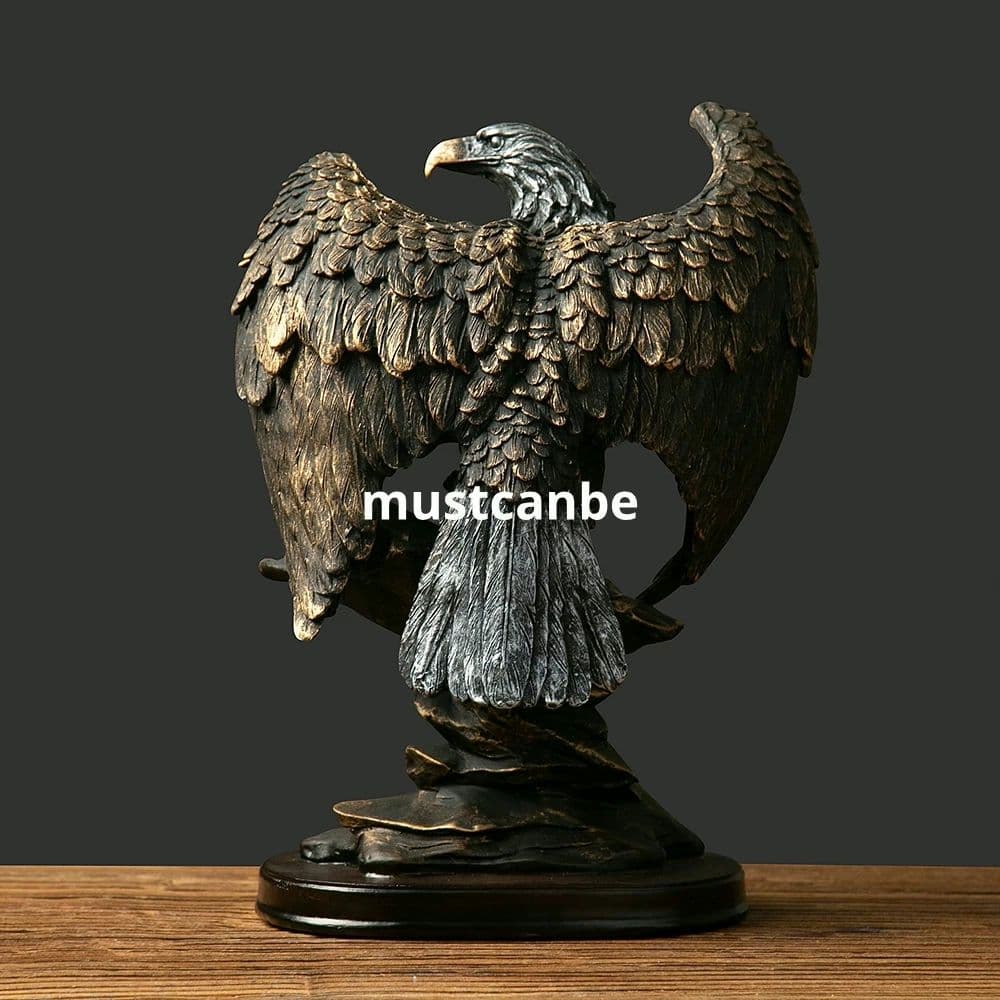 大鵬は羽を広げて鷹 客間 玄関 事務室 店舗 大展宏図 装飾品 工芸品 置物