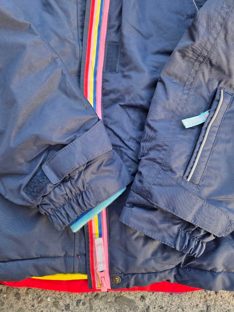 子ども用スキーウェアセット（ネイビー）