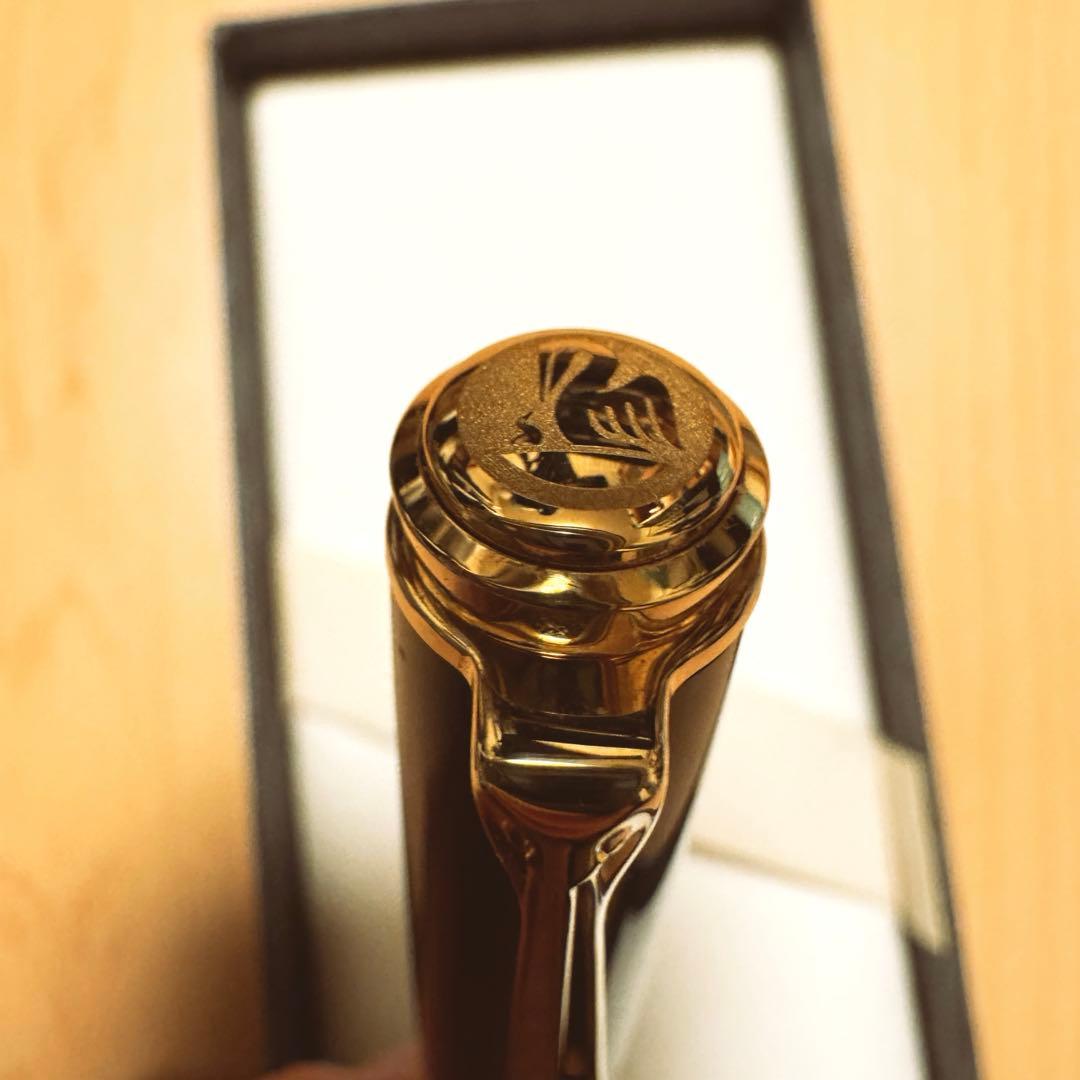 Pelikan 万年筆 茶縞　スーベレーンM400 ペリカン