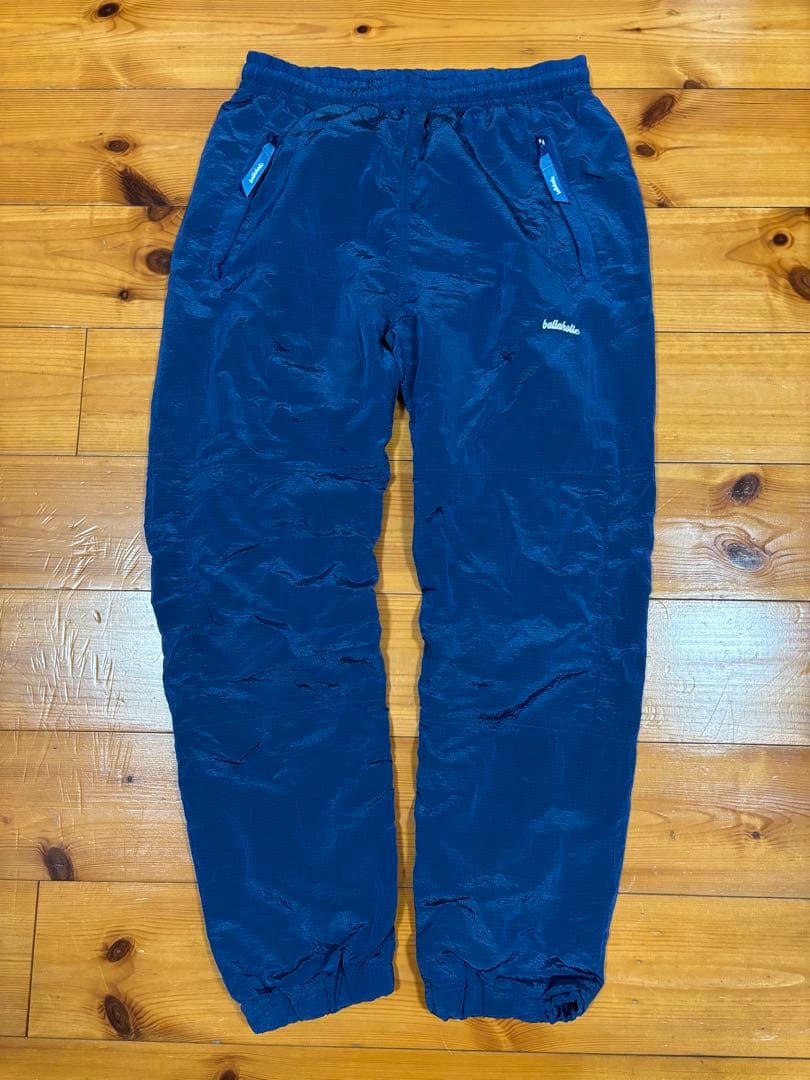 ballaholic Logo Ripstop Pants blue Sサイズ