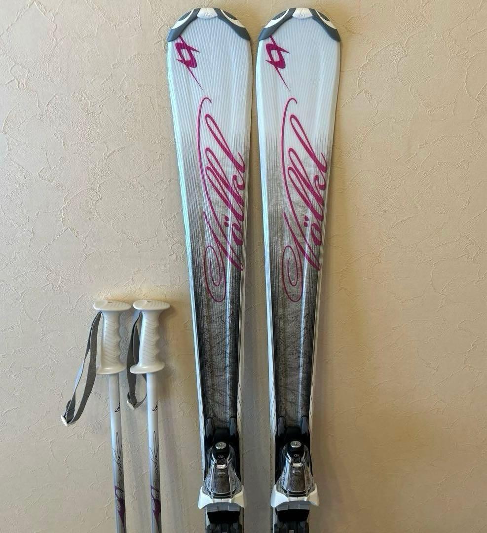 ◾️カービングスキーセット　スキー板156㎝　ブーツ25㎝ レディース用　女性用