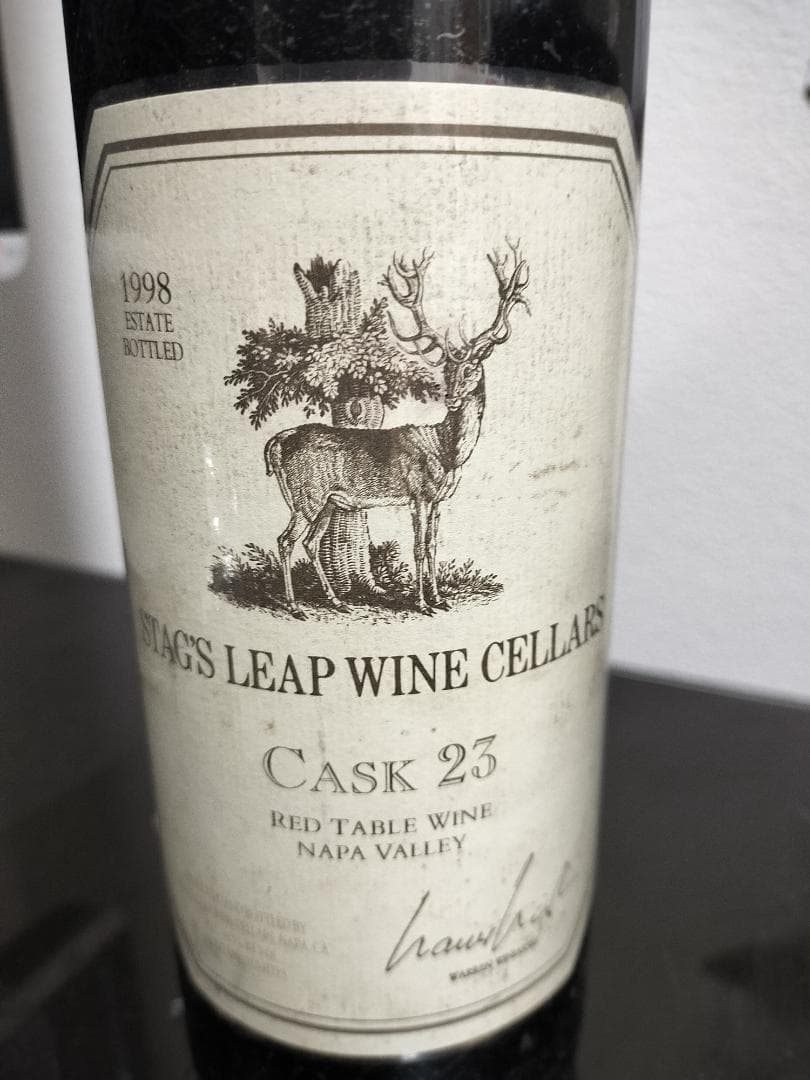 Stag's Leap Cask 23 1998 スタッグスリープ　カスク２３