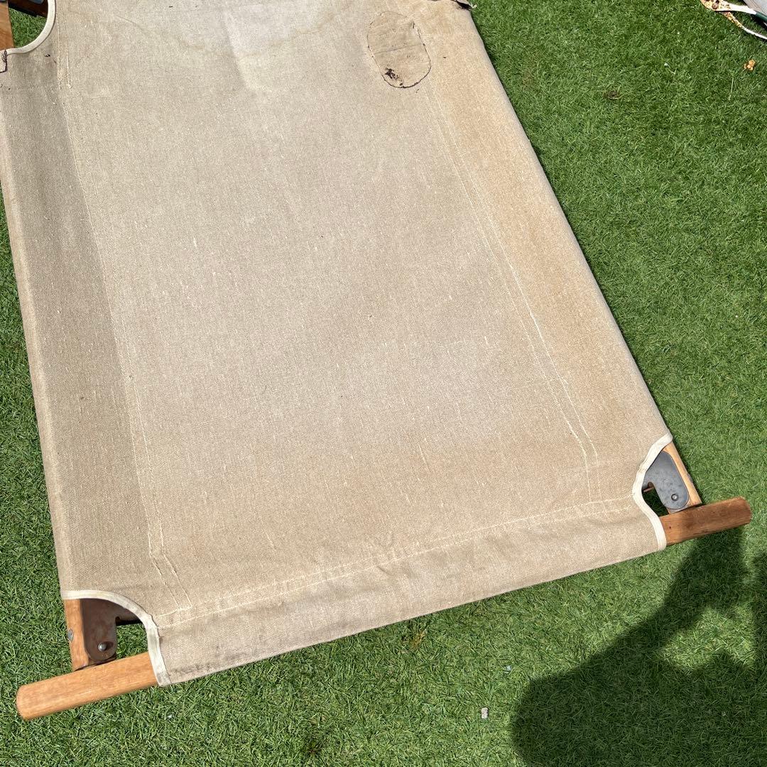 ヴィンテージ軍折りたたみコット