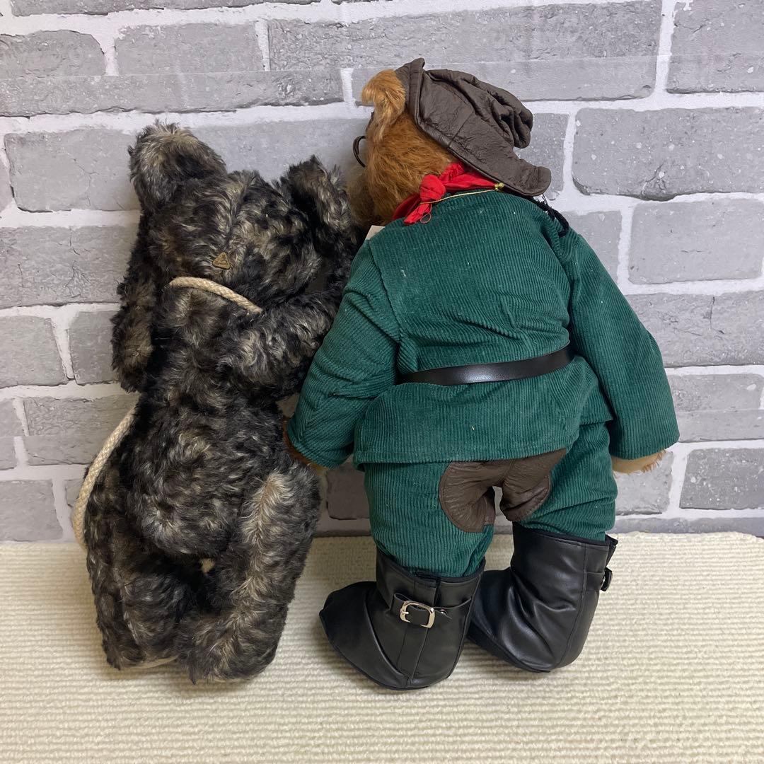 緑ハーマン社 テディベア 2002年 ルーズベルト&テディーズベア　セット