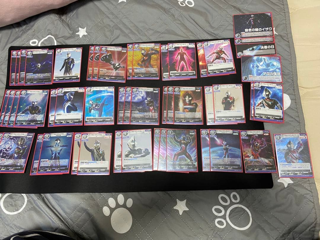 ウルトラマンカードゲーム　デッキ6種 プレイマット2種　PRカード２枚　セット