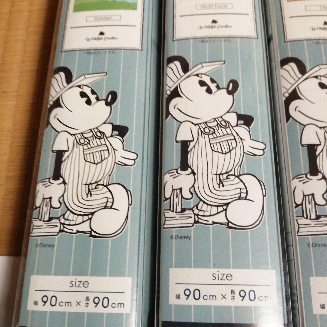 ディズニー　ミッキー　ガラスシート　５種セット