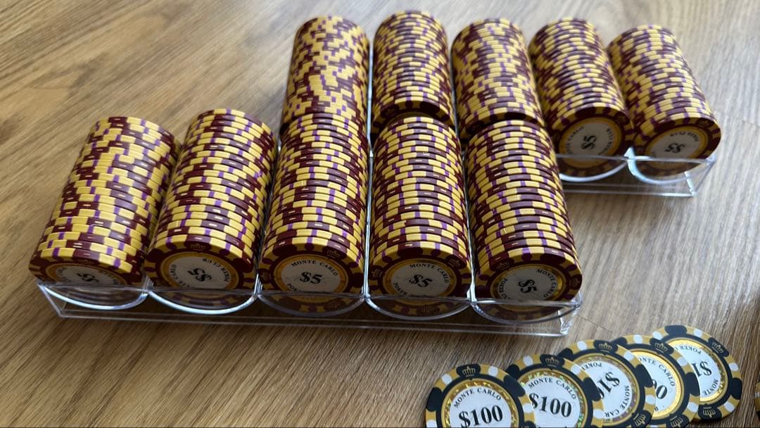 【E】　ポーカーチップセット カジノチップ